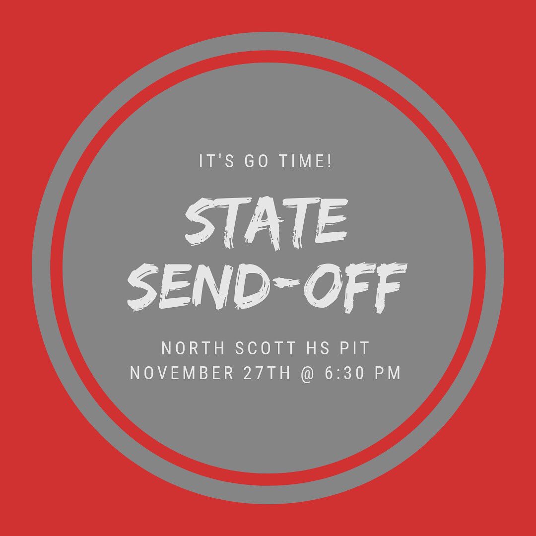 NSSilverShakers's tweet photo. Join us tomorrow at 6:30 PM in the Pit for a last minute State Send-Off!! https://t.co/uZfzrenTVo