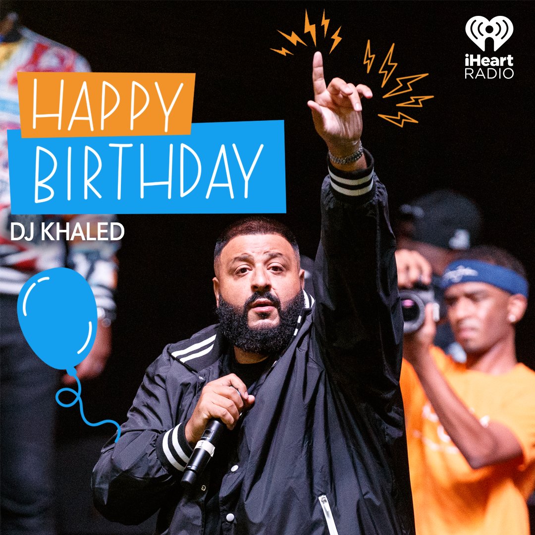 Another one... (birthday that is) Happy Birthday DJ Khaled! 