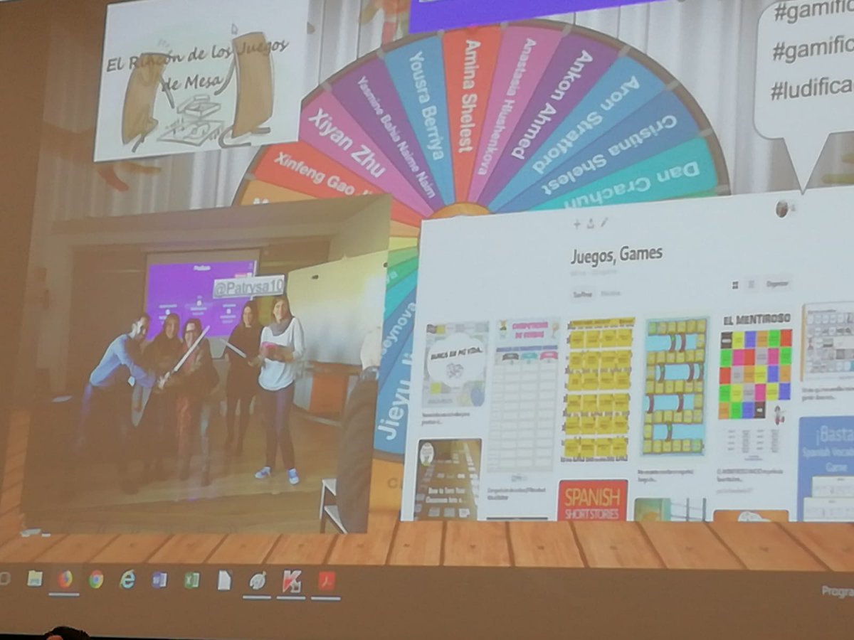 Patrysa10's tweet photo. Muchísima ilusión me ha hecho que digan que he tenido algo que ver en proyectos tan maravillosos. Mil Gracias @mromerocalero. Me alegra haberte inspirado😍 #maestrasincreibles #gamificación #Juegos #educationprojets @yolandacepma @cepmalaga https://t.co/7hX62nj7hX