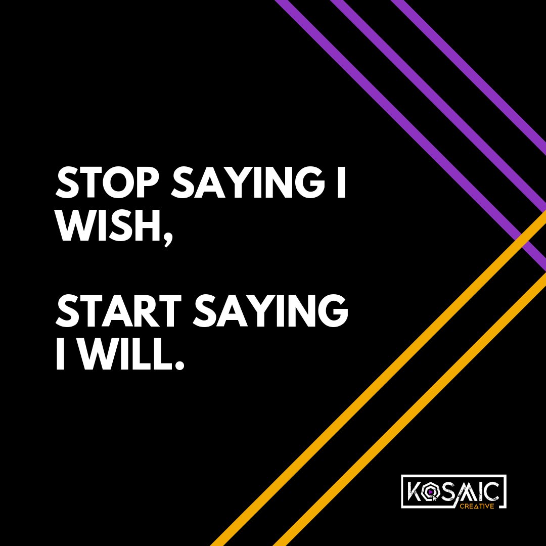 kosmiccreative's tweet photo. I always wanted to own a business one day - but for the longest time, that would just stick as ‘one day’. Whatever your goal or dream is, let’s turn those 'I wish's into 'I will's' 👏🏽  #MondayMotivation https://t.co/BtYOflmAGZ