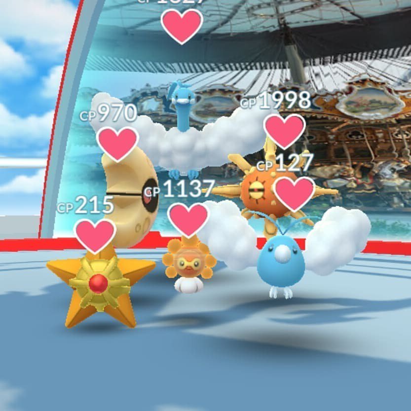 totalmonsense's tweet image. High in the Sky! ☁🌞🌛🌟 w/ laurenabc, missveronicats, &amp;amp; cohenbobbie on IG. Maybe my favorite theme gym we’ve made? Too hard to decide though. #skytheme #teamvalor #pokemongo #themegym
ift.tt/2PWjp81