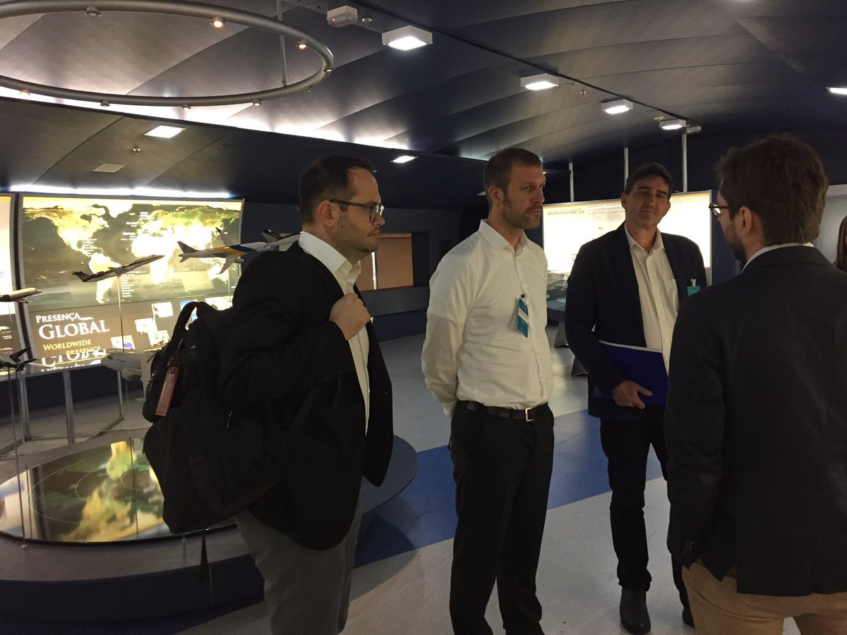 ITech_Brasilien's tweet photo. Visiting and talking #business @Embraer with #hightech #austrian company #bionicsurfaces ✈️ #worldclasspartners #Brasilien https://t.co/a0OOMTHE43