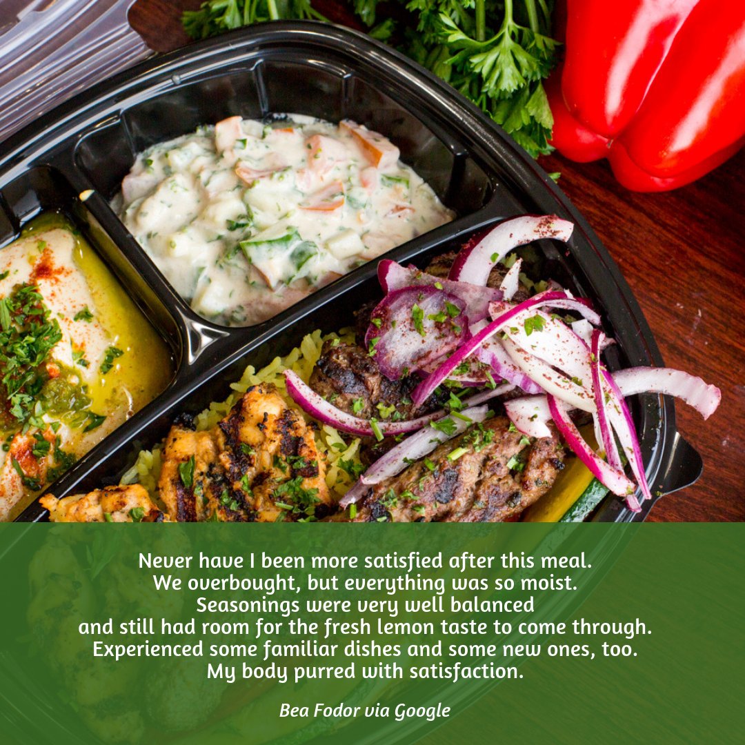 OliveMidd's tweet photo. We are always glad and excited to serve and make our customers happy.

https://t.co/zCGPJZQeRi | 630-946-6914

#happycustomers #olive #mediterraneanrestaurant #fivestarreview #falafel #hummus #pizza #grill https://t.co/0QoSB1r8fQ