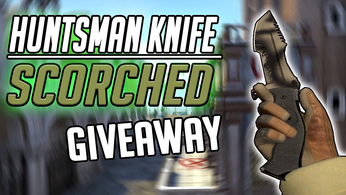 TurboMotionReal's tweet photo. Huntsman Knife Scorched #GIVEAWAY! 
To Enter: 
🡆 Retweet
🡆 Subscribe
🡆 Check Out https://t.co/608OqaIaXq
🡆 Enter Via Gleam: https://t.co/elGBf51zIX
🡆 Tag 3 Friends!

WINNER WILL BE PICKED IN 2 WEEKS GOOD LUCK! #CSGOGiveaway #CSGO https://t.co/K47TeZZOct