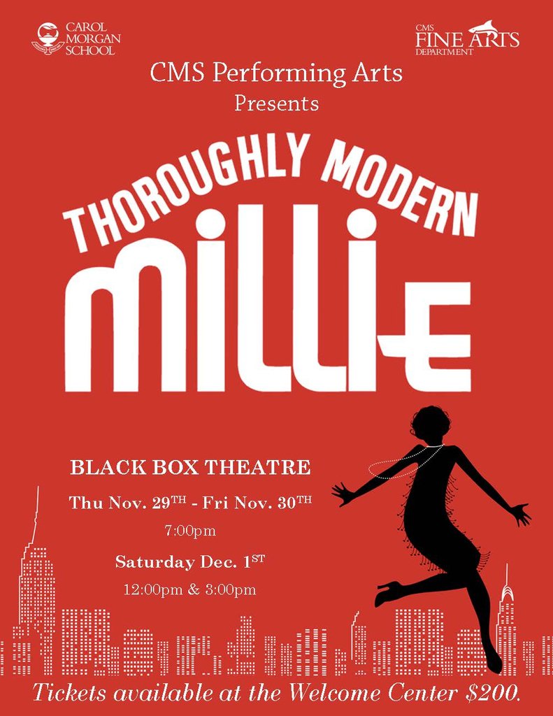 CMSSharks's tweet photo. Get your tickets at the Welcome Center and come watch our #talentedsharks perform in the MS/HS Musical! #cmsfa https://t.co/q8Pj2KrbSe