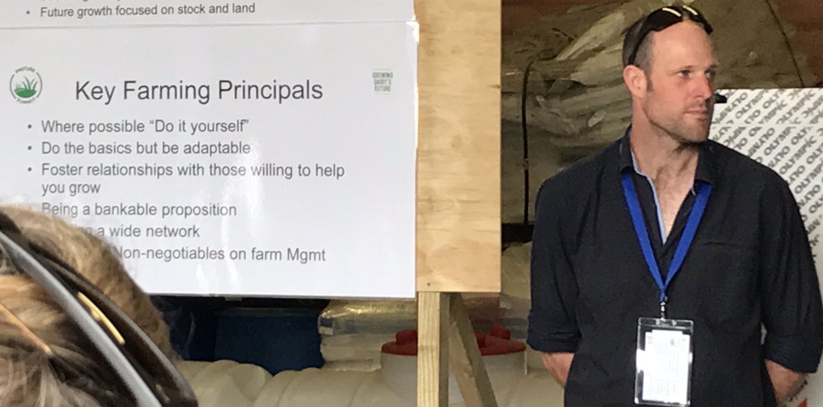 Great key principals - make sure you are a bankable proposition. Have a strong long term relationship with your bank and keep them updated. No surprises. <a href="/ANZ_NZ/">ANZ NZ</a> <a href="/HiddlestonMark/">Mark Hiddleston</a> #pasturesummit2018