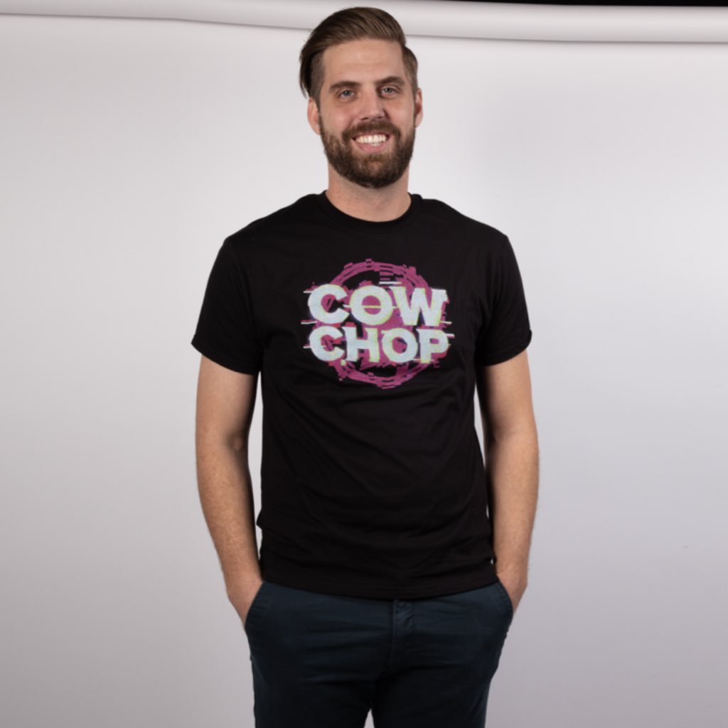 cow chop shirt