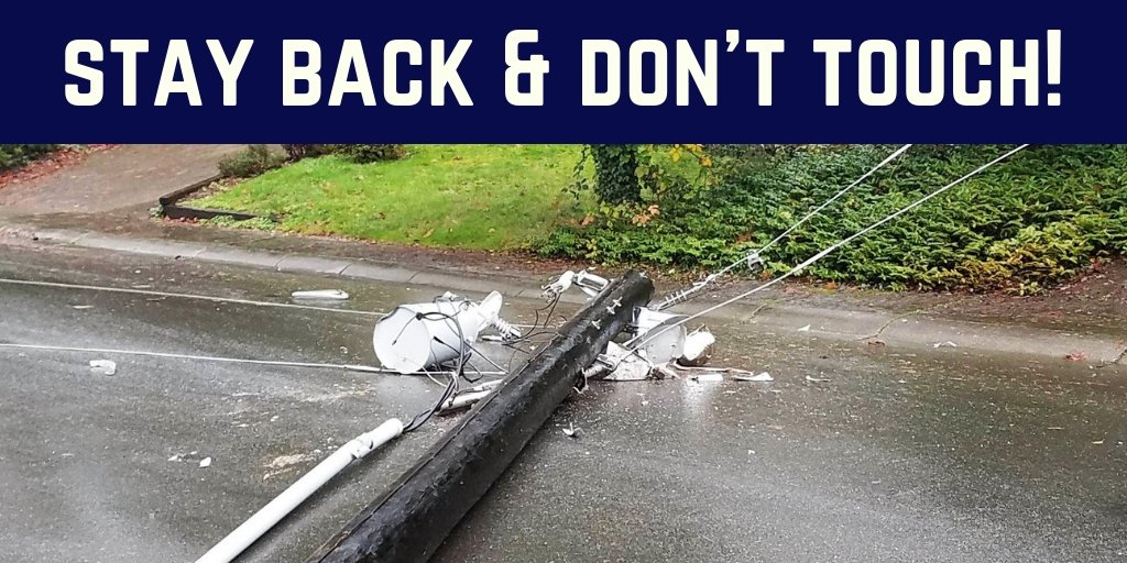 There are downed power lines at NE 29th St. &amp; 178th Ave NE. The lines are not live but the streets will be closed for a couple hours while crews are working. Please avoid the area if possible.