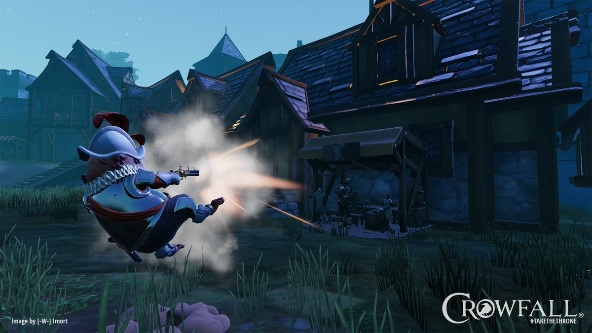 Crowfall Yeee Haw Shoot E M Up And Knock E M Down W Imort S Guinecean Duelist Is Mischievous Sneaky And Difficult To Track What S Your Character S Favorite Quote T Co Itsjnwyvem