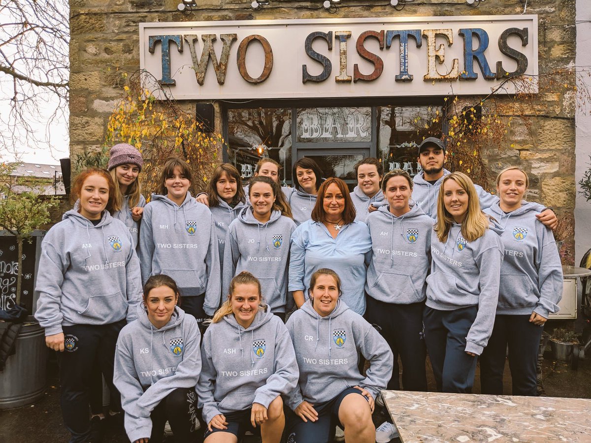 SkiptonWomenFC's tweet photo. HUGE thank you to @TwoSistersSkip who have sponsored our squad with hoodies for the season! Fantastic support from a great local business.

⚽️🚺 https://t.co/qhnr4csYrT