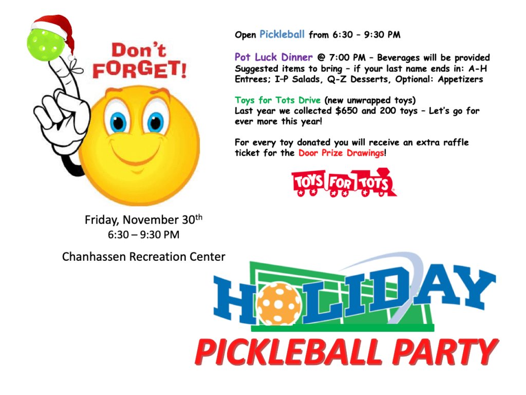 SWMetroPB's tweet photo. Let’s Party! – Holiday Pickleball Party https://t.co/pUQ8S5Q8cp https://t.co/T1KD53WyMf