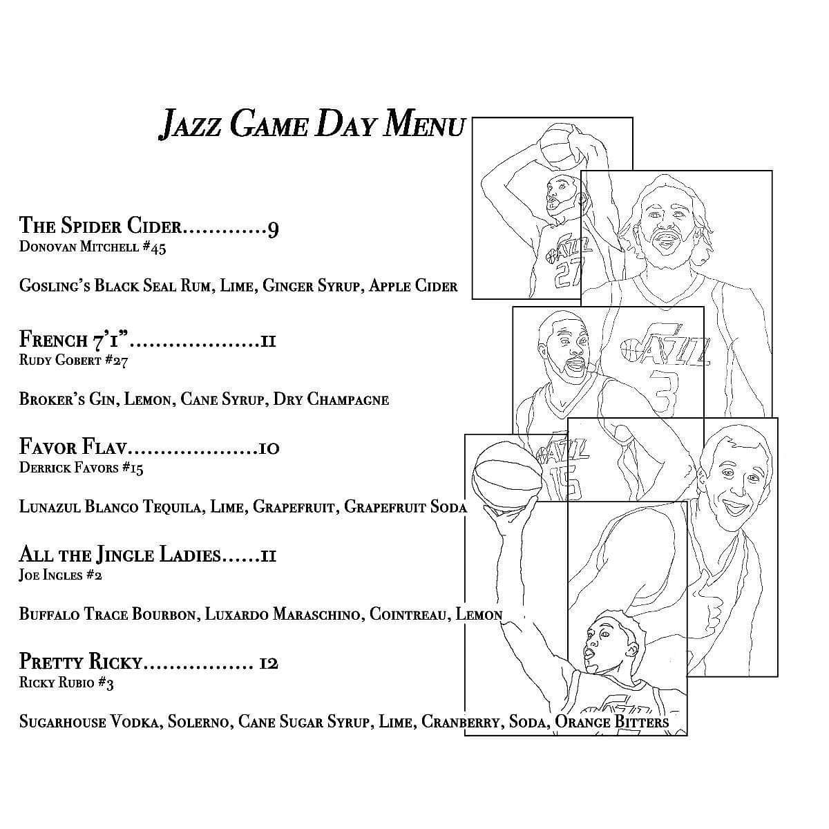 Take Note of tonight’s game. Order your favorite player in cocktail form from our Jazz-themed menu!
#utahbar #utahbars #utahjazz #jazzbasketball #takenote #utahdrinks #slcnightlife #utahnightlife #slcbars #slcbar #slcbarscene #utahbeer #beer #wine #utahwine #cocktails