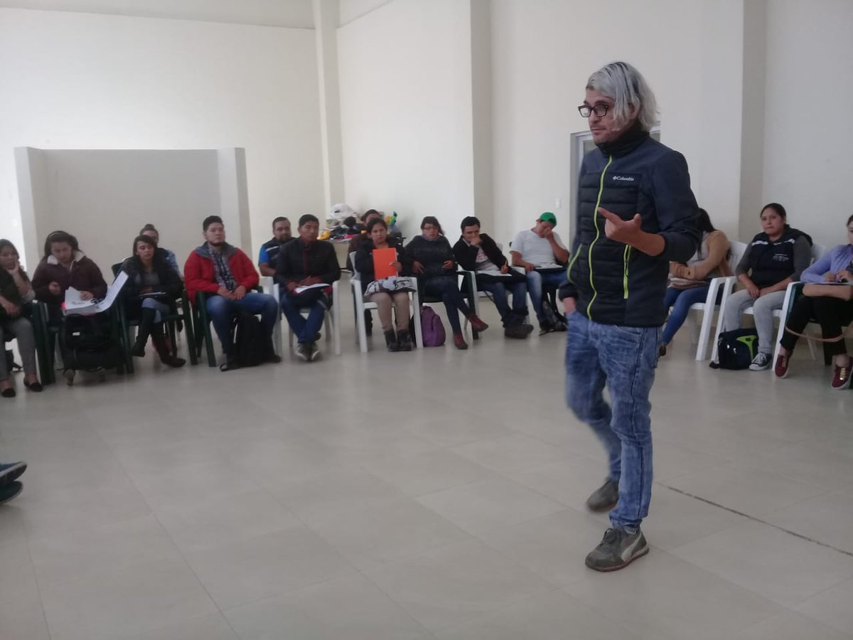 HDaniChavez's tweet photo. #InclusiónParaTodaUnaVida | En #Cotopaxi se realizó el taller de socialización de la Campaña de erradicación de mendicidad 2018 a equipos MIES de: Misión Mis Mejores Años, CNH, Desarrollo Infantil, Adultos Mayores, y Atención a Personas con Discapacidad @berecordero @mcazco https://t.co/n4G2YMJBwB