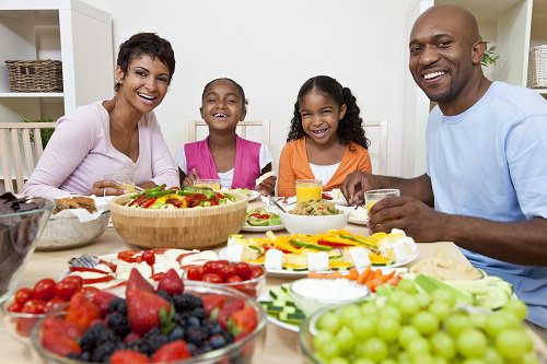 USDA_FNA's tweet photo. Kids look up to you and watch the choices you make. Be a role model by making healthy choices from all of the MyPlate food groups. https://t.co/J9vfsKF1cI