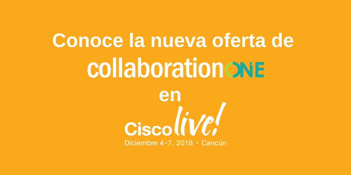 evoxoficial's tweet photo. ¡Faltan 8 días! Visítanos en el stand 417 en el @ciscolivelatam y conoce la nueva oferta de CollaborationOne 

#mexico #evox #tech #business https://t.co/kjLfD26jXv