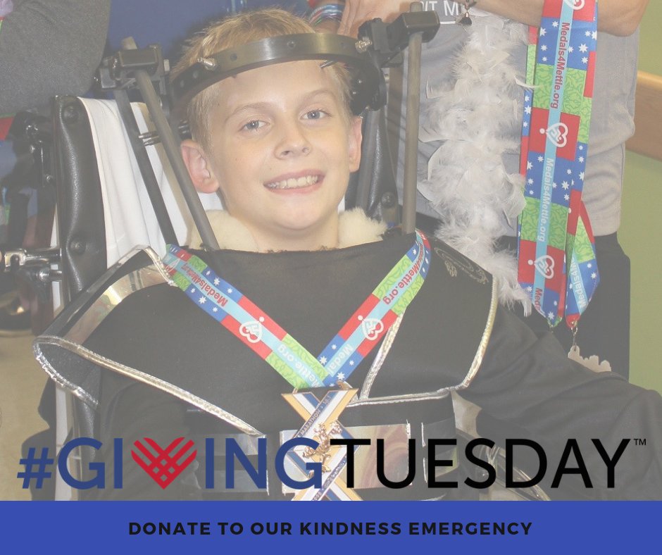 Don't wait until it's too late.

Donate to Medals4Mettle right now. 

fundraise.medals4mettle.org/campaign/kindn… 

#GivingTuesday2018 #kindnessemergency #medals4mettle