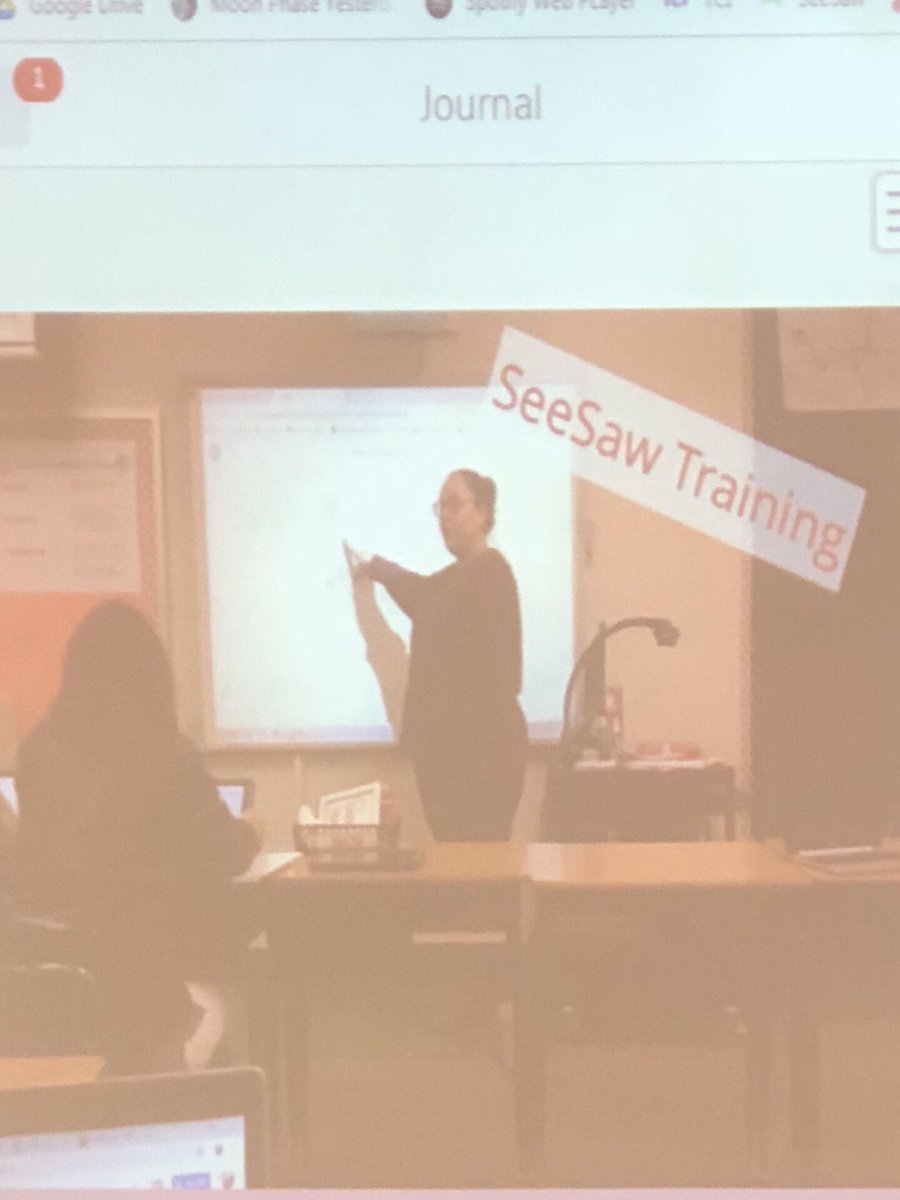 nicgreenleaf's tweet photo. Attending SeeSaw training led by the awesome Mrs. Reynolds and Ms. Tressler @misstressler @MrsReynoldsTX #centralisawesome #centralcollaborates https://t.co/3GCwoowXau