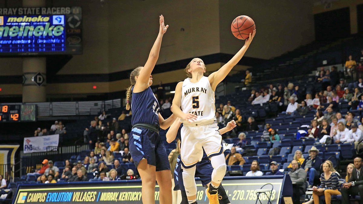 OVCSports's tweet photo. OVC Women's Basketball Freshman of the Week - @RacersWBB Macey Turley - 21 points, 6 rebounds, 53.8 FG% (7-of-13), 1.000 FT% (4-for-4), 60.0 3PT FG% (3-of-5) 6 assists, 1 steal in the win over Lipscomb https://t.co/SiIszXa4Mb