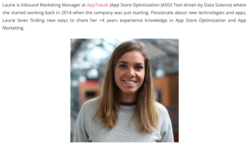 lgalazzo's tweet photo. Hi guys! 🤗 I have been interviewed by @TheMobuzz on #ASO and #SearchAds -- feel free to check out my insights and discover how #ASA impacts #ASO! 
👉 https://t.co/m9Vr157uUh … - Let me know your thoughts! #aso2019 #appstoreoptimization #applesearchads #ASOTool @apptweak https://t.co/jVy8KrXqod