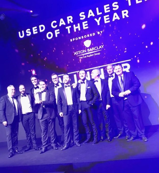 Winners! So much hard work has gone in and we are so happy to come away with Used Car Sales Team of the Year! #winner #ucawards #tradepricecars #winning