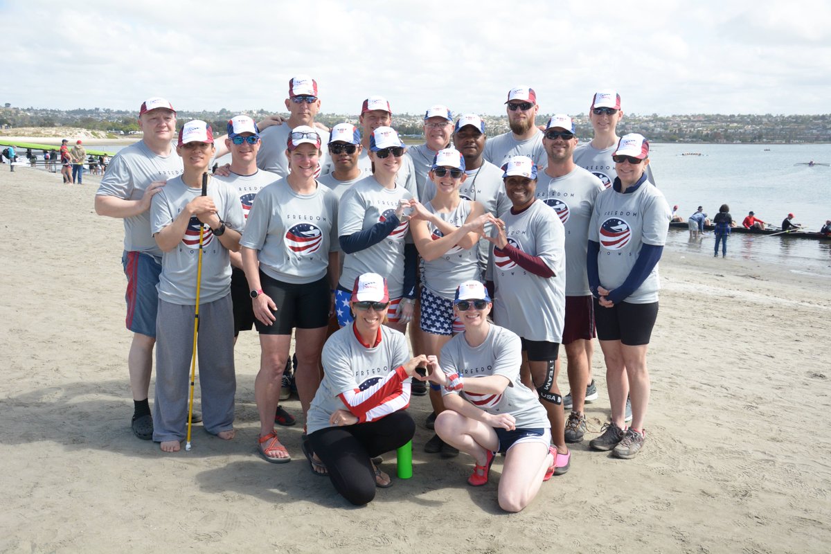 usrowing's tweet photo. Help us track down our goal of $25k! This funding will help get MORE VETERANS out on the water to enjoy the beauty of rowing. #freedomrows https://t.co/F2m7mJqcQo https://t.co/b65tS6WIkb