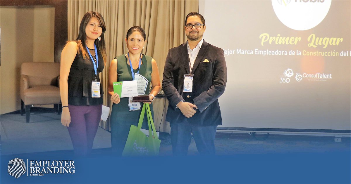 Ferias 360 (@ferias360) on Twitter photo Merecido el premio para @ConsorcioNobis que la marca #EmployerBranding2018 entregó a su directiva Lisette Viteri por haber conseguido el 1er lugar como "Mejor Marca Empleadora Sector de la Construcción". Felicitaciones <a href="/IsabelNoboaP/">Isabel Noboa Pontón</a> por su gran liderazgo. Merecido el premio para @ConsorcioNobis que la marca #EmployerBranding2018 entregó a su directiva Lisette Viteri por haber conseguido el 1er lugar como "Mejor Marca Empleadora Sector de la Construcción". Felicitaciones <a href="/IsabelNoboaP/">Isabel Noboa Pontón</a> por su gran liderazgo.