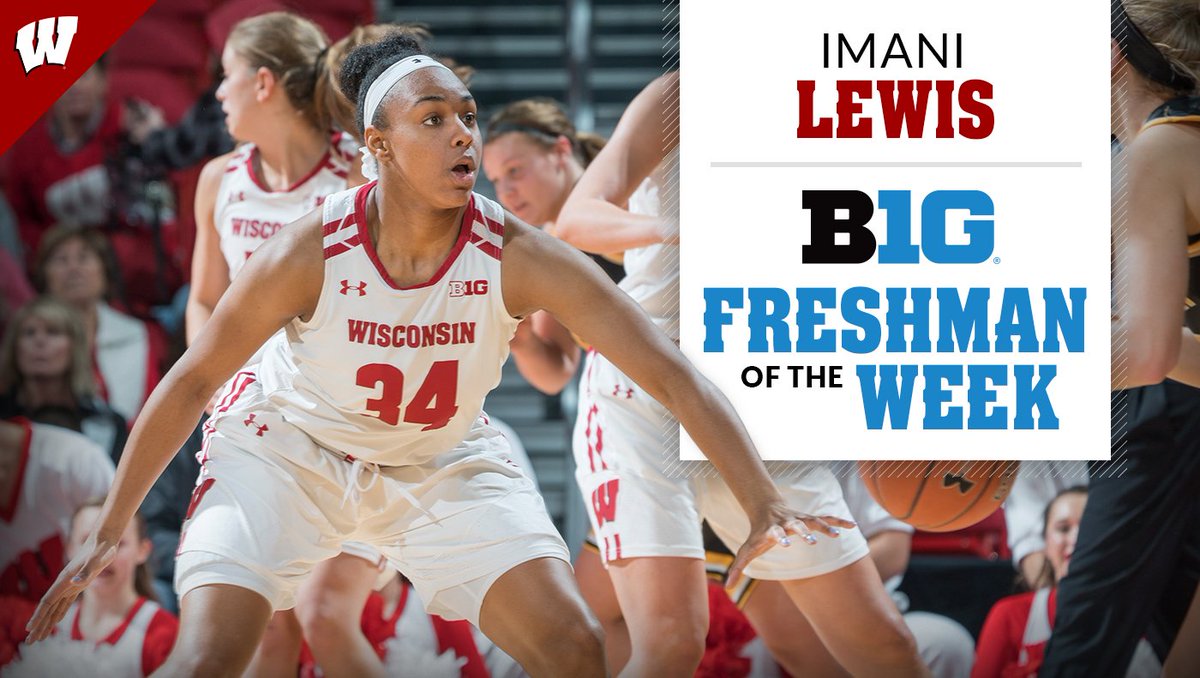 BadgerWBB's tweet photo. 🚨 ICYMI 🚨 

😉 A certain freshman is having a pretty good rookie season! 🏆

https://t.co/veTxCcFL88 https://t.co/gWcRpN4c7b