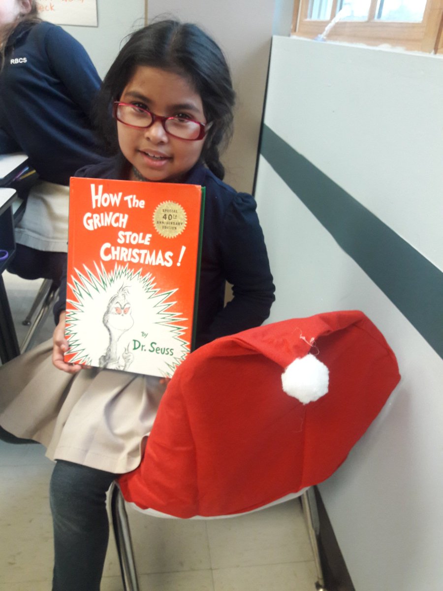 RBCSWoods's tweet photo. Mr. Yeti is here to spread holiday cheer! He brought wrapped read alouds to help count down to Christmas. Each child will get to unwrap a holiday story. Today's pick was a favorite :) @rbcsnj #rbcs20yearsStrong https://t.co/B9Eq9BP5pV