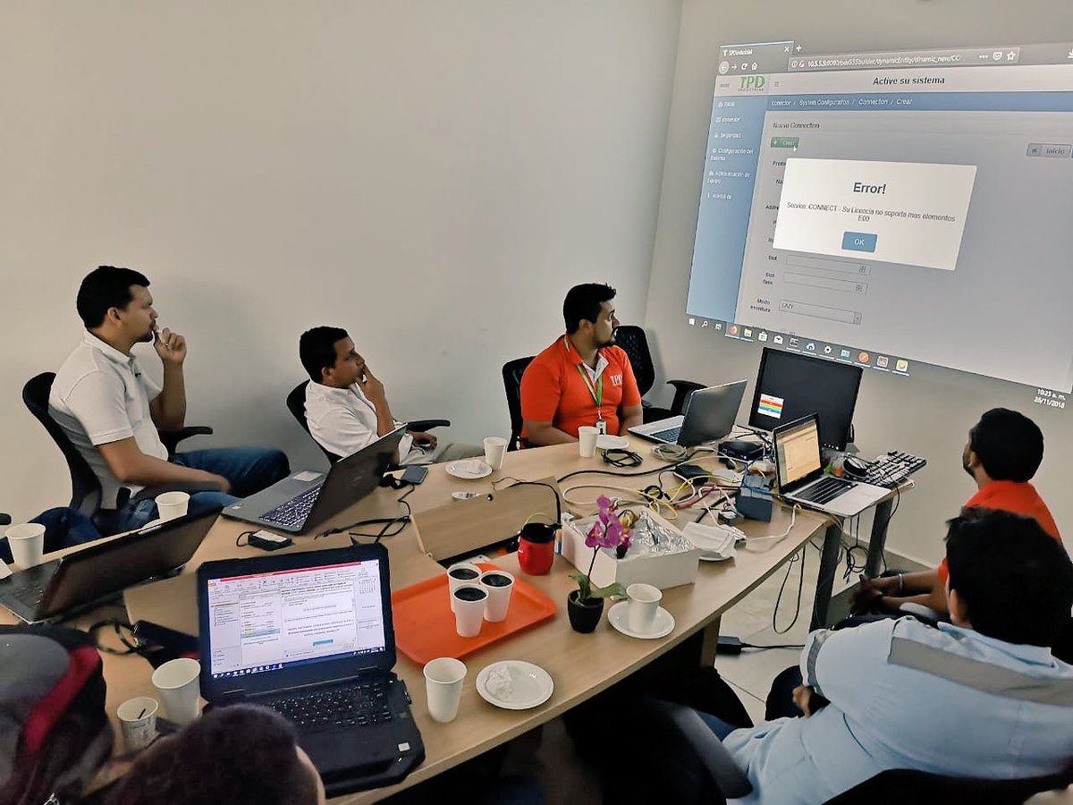 MacondoLab's tweet photo. #TPDIndustrial negocio digital de @AppsCo llevó a cabo el día de hoy una capacitación a sus clientes potenciales sobre la plataforma `PSD555’ para la optimización de sus procesos de gestión y control. #CrecimientoyConsolidación @Ministerio_TIC #AppsCoEsCaribe #MacondoPool https://t.co/OGLNbF8Nyj