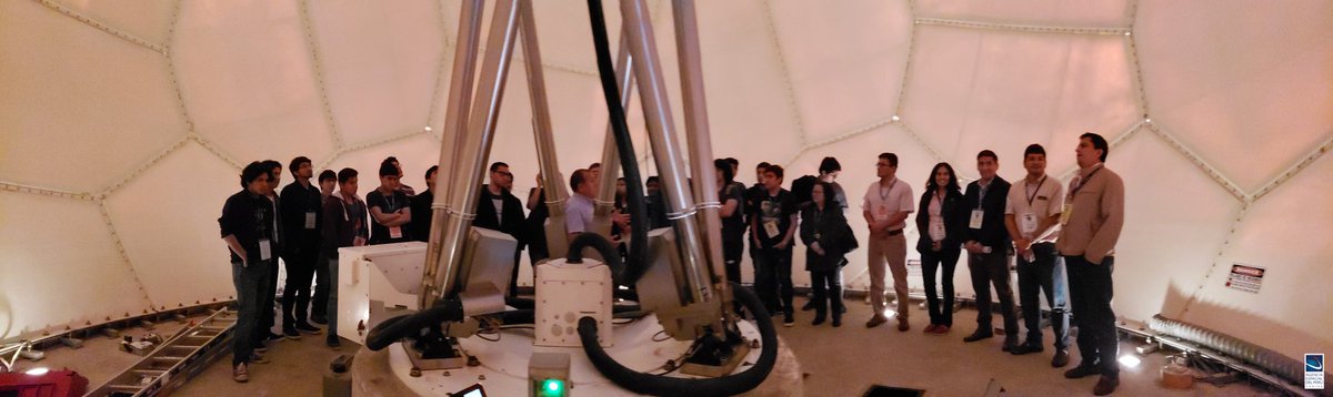 A_Espacial_Peru's tweet photo. La Escuela Profesional de ing. Electrónica de la @urpalma visitó la #AgenciaEspacialdelPerú, donde recorrieron las instalaciones del #CNOIS 1/2 https://t.co/NoL1prJep7