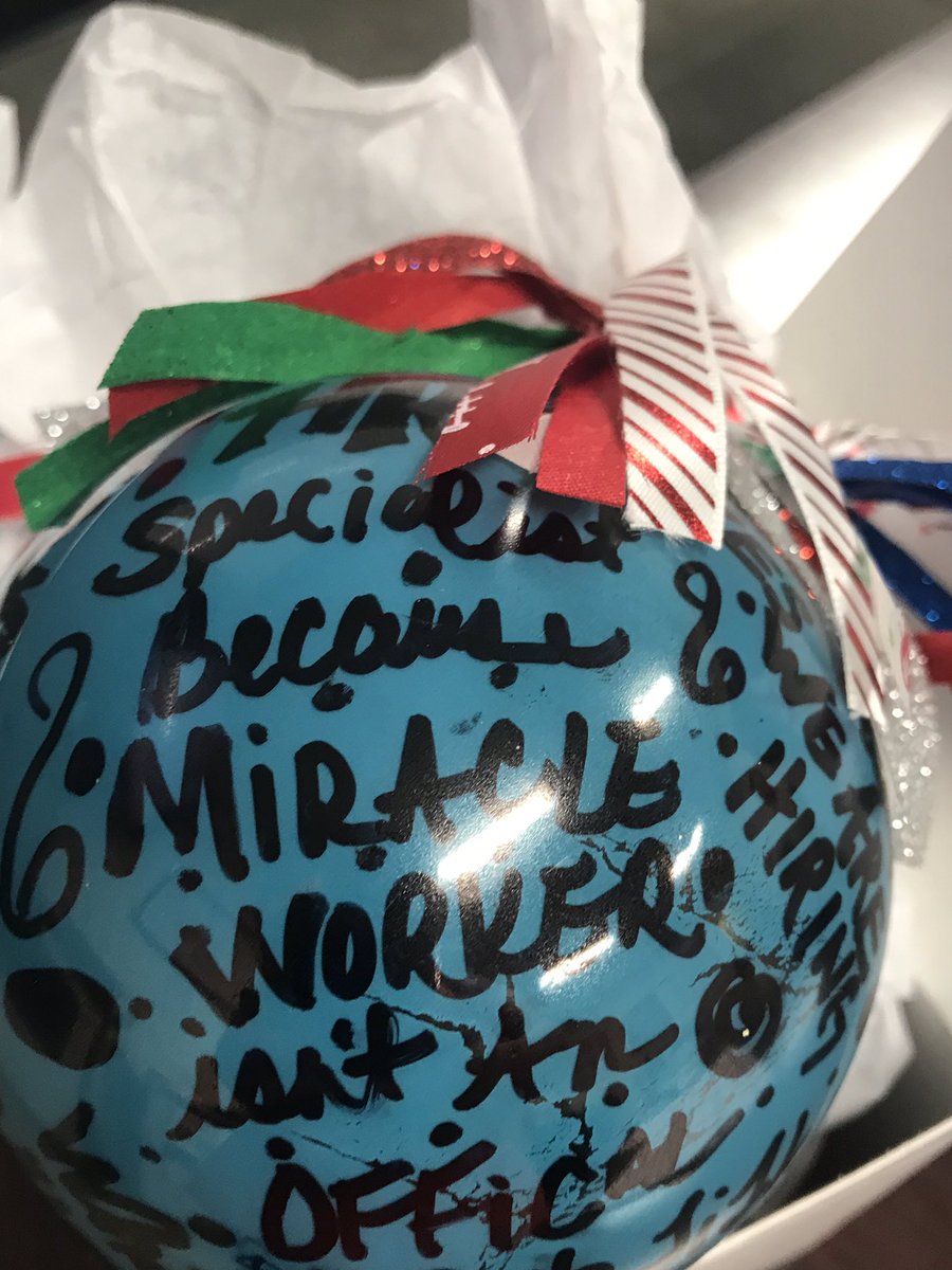 Thoughtful gift and kind words from an associate.  Always nice to be reminded that you do make a difference.  Thanks Jennifer.