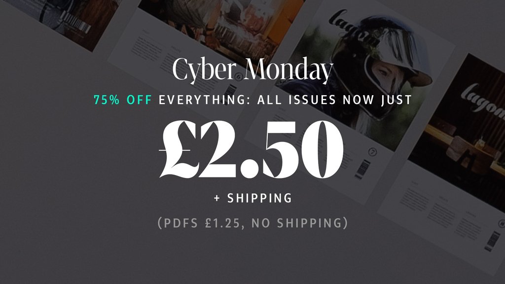 Just a few hours left to save on the biggest ever Lagom sale — we’re offering 75% off everything on our site, which means that you can pick up any issue of the magazine for just £2.50 (+ shipping). shop.readlagom.com