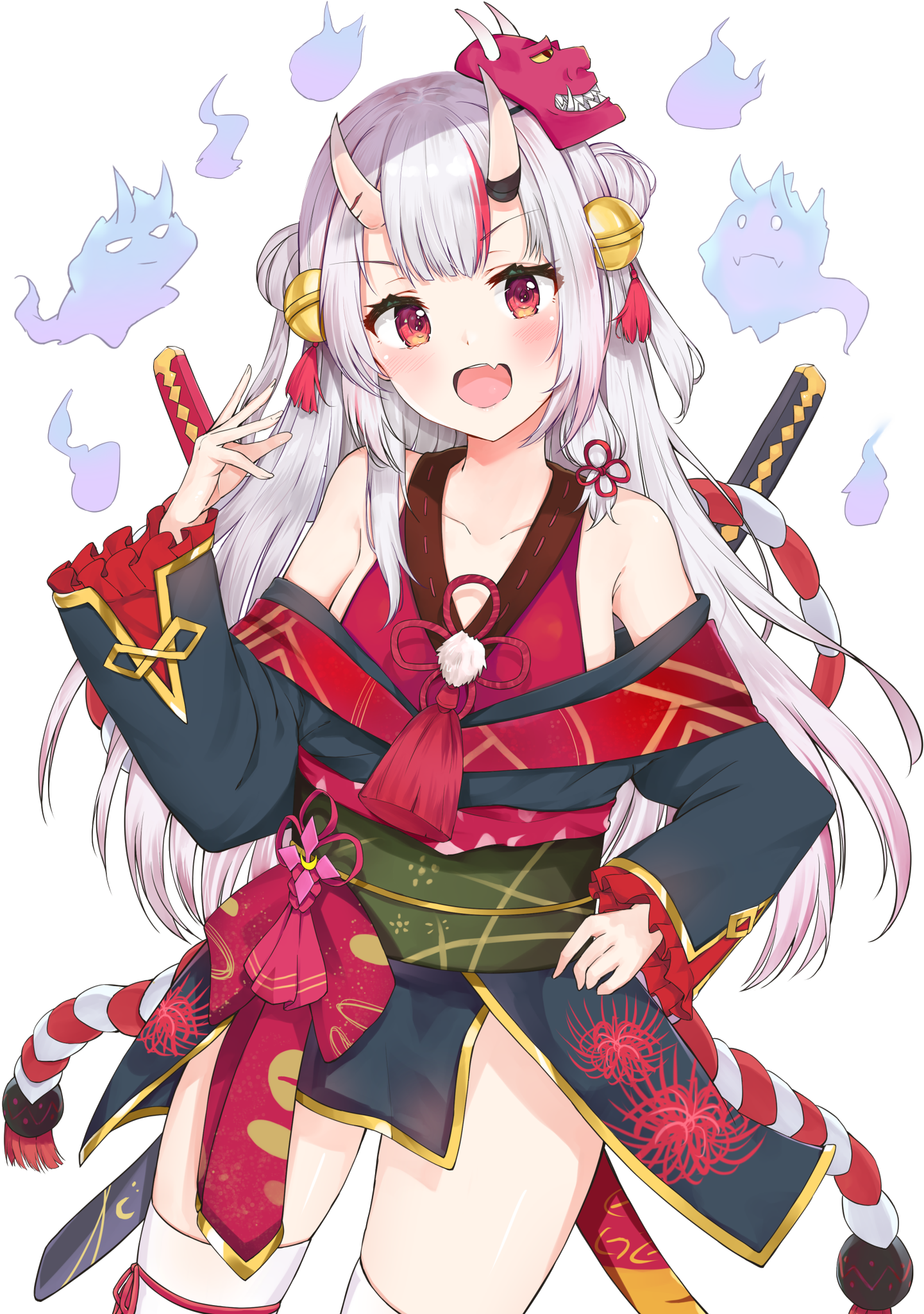 らっち どや顔あやめ嬢 百鬼絵巻