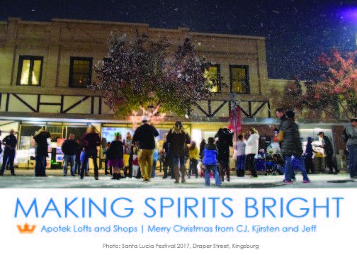 APOTEKLOFTS's tweet photo. It might be snowing on Draper St. during the Santa Lucia parade. It is that time of year again. Who needs Disneyland when Kingsburg is the TRUE Magical Kingdom! https://t.co/WbI5Fsa1g1
