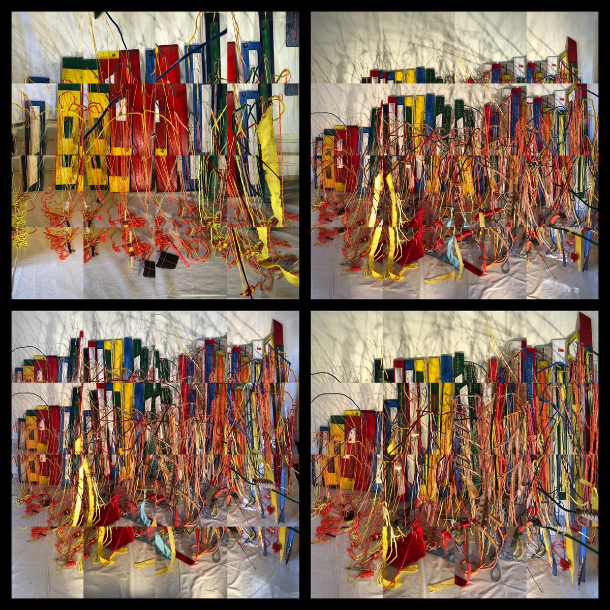 ArtVandenberg's tweet photo. “ #Day25000 -SpaceTime Themselves-All Together Now, All of Us” (40"x40")
From a set of inputs, so many variations are possible. Why would we think that life’s paths are limited?
#FreeRangeArtist
#MultipleHyperDimensionalNthDeri atives
#NthDerivatives (yes, I use capitalization) https://t.co/vyUCmgO0FI