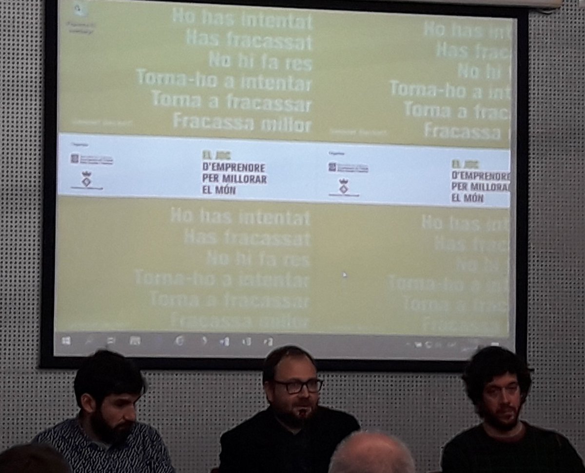 rosaprats's tweet image. Taula de la indústria videogamer en clau local i al món! @jboschaiguade #Starloop @AtJordi de @dabadugames i ManuelUsero de FinalBoss a @IncubadoraBLLC