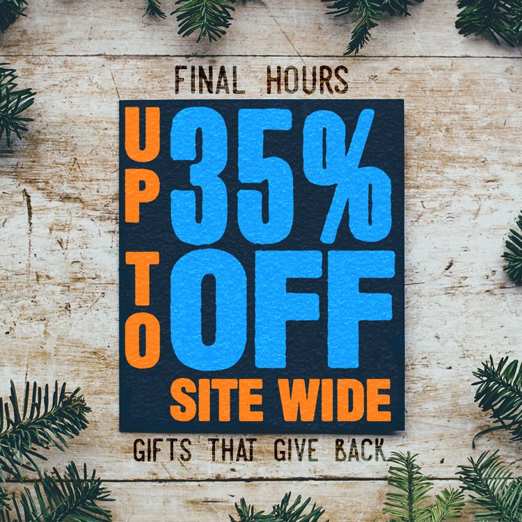 ninefiveltd's tweet image. Final Hours For Our Cyber Monday Sale! #giveback 
SHOP HERE: ninefiveltd.com