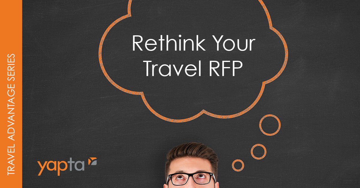 Happy to share Yapta’s newest white paper: Rethink Your Travel RFP. yapta.com/rethink-your-t…