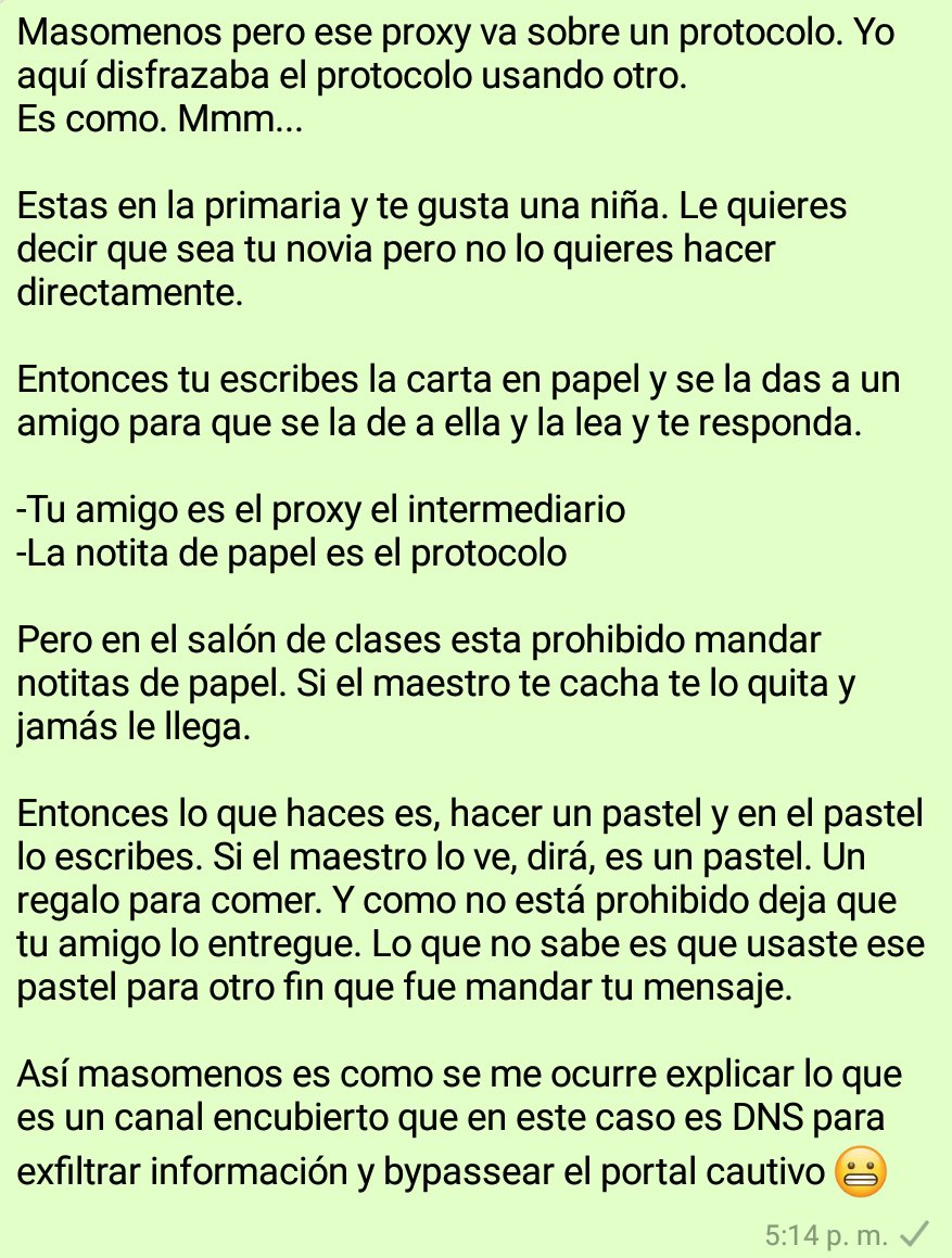 hecky's tweet photo. Alguien que no es del medio me preguntaba sobre en qué es diferente usar un proxy a un canal encubierto. Esta fue la mejor manera se me ocurrió de bajar la explicación a algo no técnico 😂😂😂 https://t.co/9lzAW3K3Y1