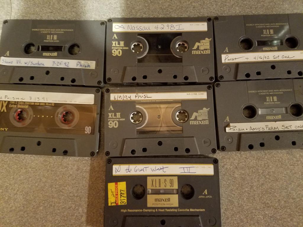 bob_doda's tweet photo. I had some really cool older cousins. #phish #phishtapes https://t.co/miwMqzTg4I