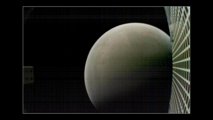 Mars image from close distance taken from spacecraft