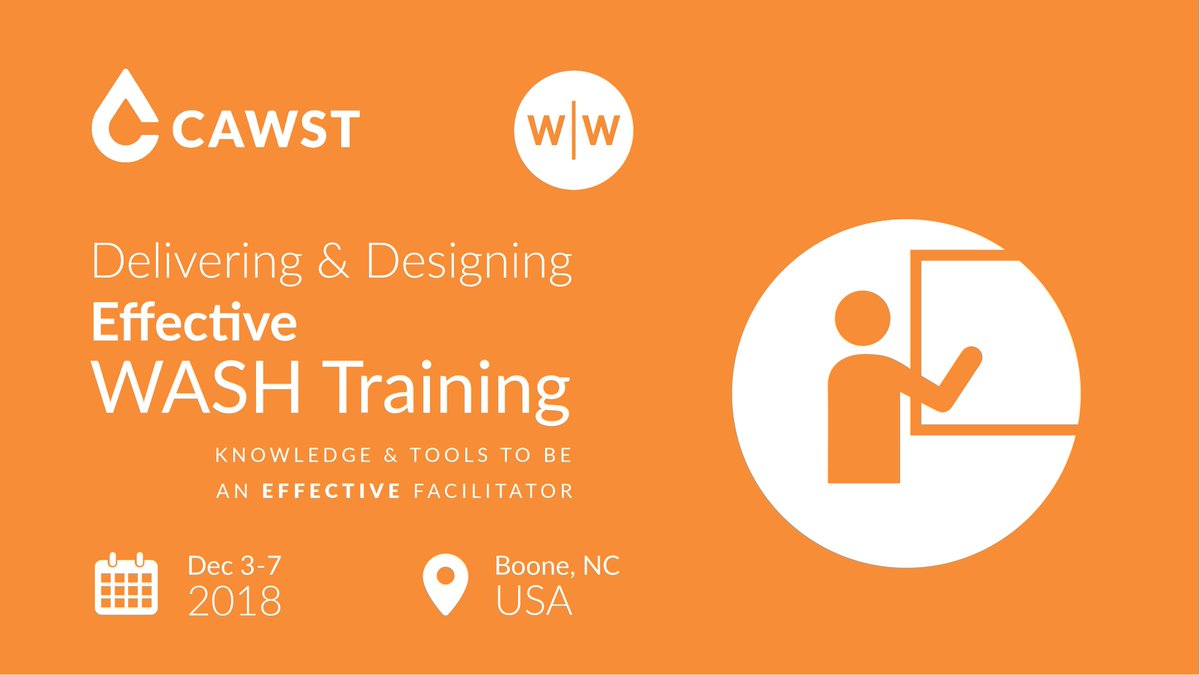 cawst's tweet image. Who else gets bored with sessions where the presenter just reads from text-heavy slides? 🙋‍♂️🙋‍♀️ There's a way better way to train and to learn! Get stand-out results by delivering &amp;amp; designing #WASH training that's both effective and engaging! cawst.org/services/train… #GetWASHEd