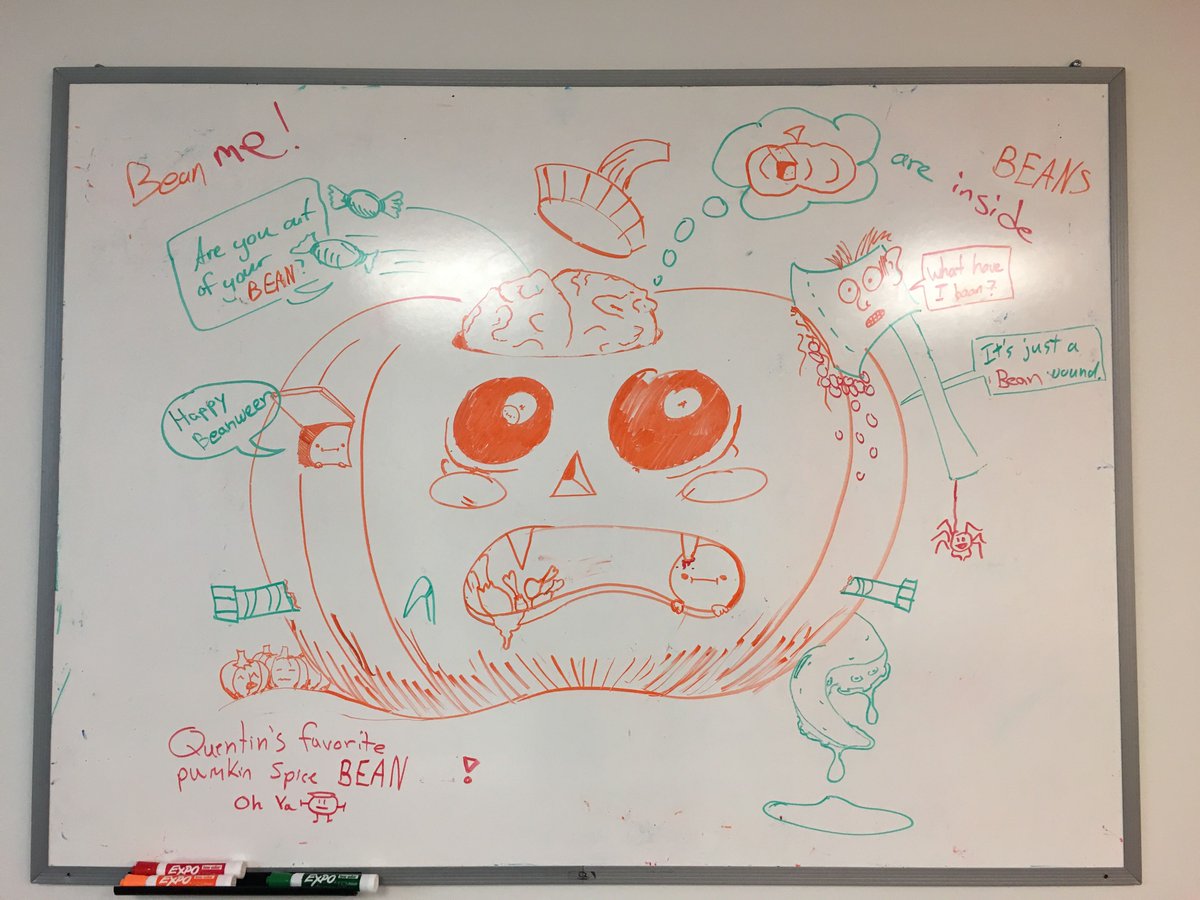 snowedinstudios's tweet photo. Looking through some pictures, and this one got lost in the hustle and bustle. This pumpkin became something it should never have bean.
#BeanAlert #MonsterMonday https://t.co/xXKICLszh5