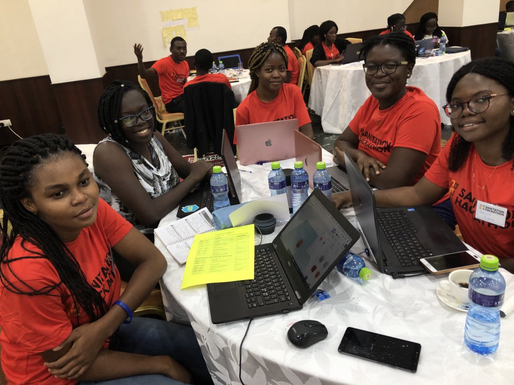 As a participant of the <a href="/SanitationHack1/">Sanitation Hackathon</a>, I had the opportunity to represent <a href="/devinvogue/">Developers in Vogue</a> with my team where we decided to create a smart bin that alerts waste collection agencies when the bin is full so they dispose of it. 
#Hacksan
#Sanitation
#SanitationHackathon
#WomenInTech