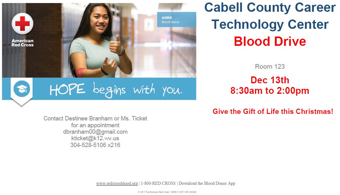 Cabell County Career Technology Center (@cabellcareer) on Twitter photo 