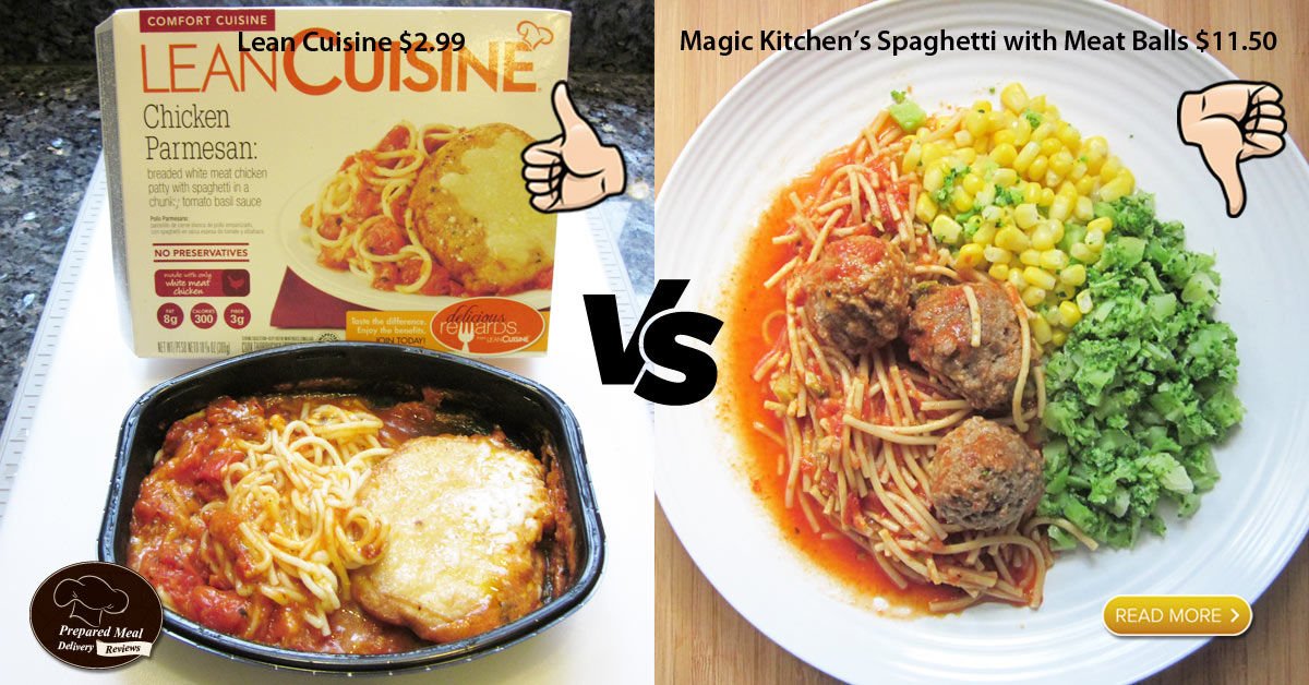 Morris Pelphner On Twitter Lean Cuisine Vs Magic Kitchen Value