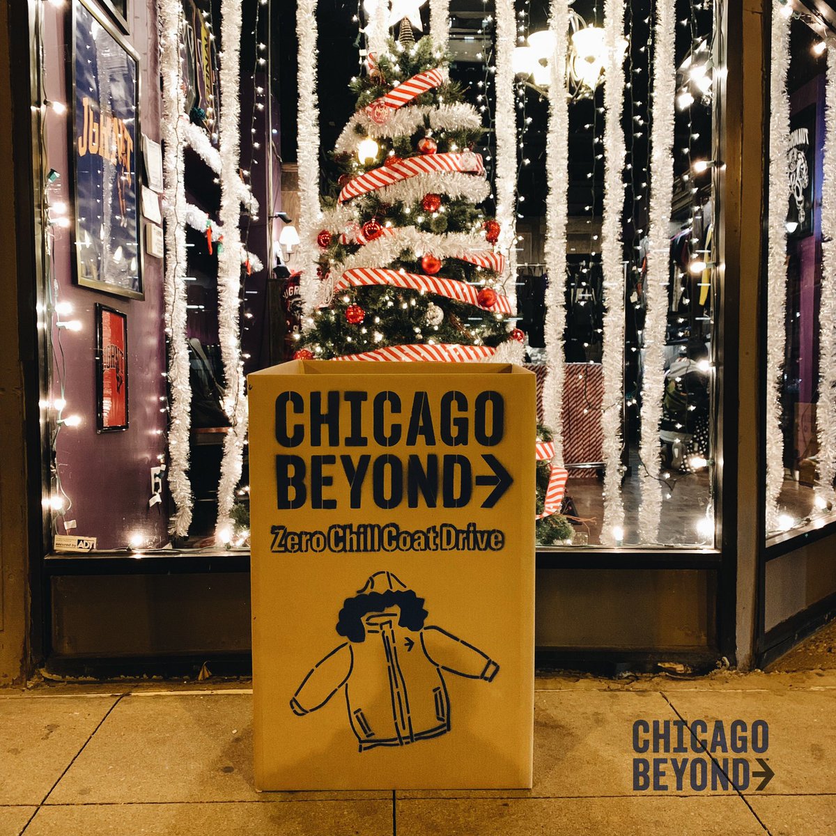 Jugrnaut's tweet photo. We’re excited to be a part of Chicago Beyond’s Zero Chill Coat Drive! From now until Dec. 10 you can drop off any new or gently used coats at our shop and receive 35% off one item of your choice, support the less fortunate 🙌🏽🙏🏽 : #chicagobeyond #zerochillcoatdrive #csws https://t.co/jORsY6r7OL
