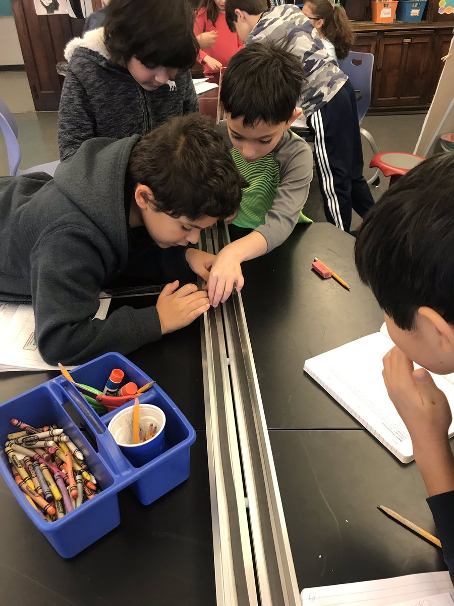 LohitsaScience's tweet photo. Asking questions and solving problems is just what engineers do! Our 3rd graders in @gphillz class know just what to ask! #maglevtrains #LohitsaScience #STEMEducation #learningbydoing #uclskids #lskids @UCLSPrincipal @uchicagolab https://t.co/IifKj34bjl