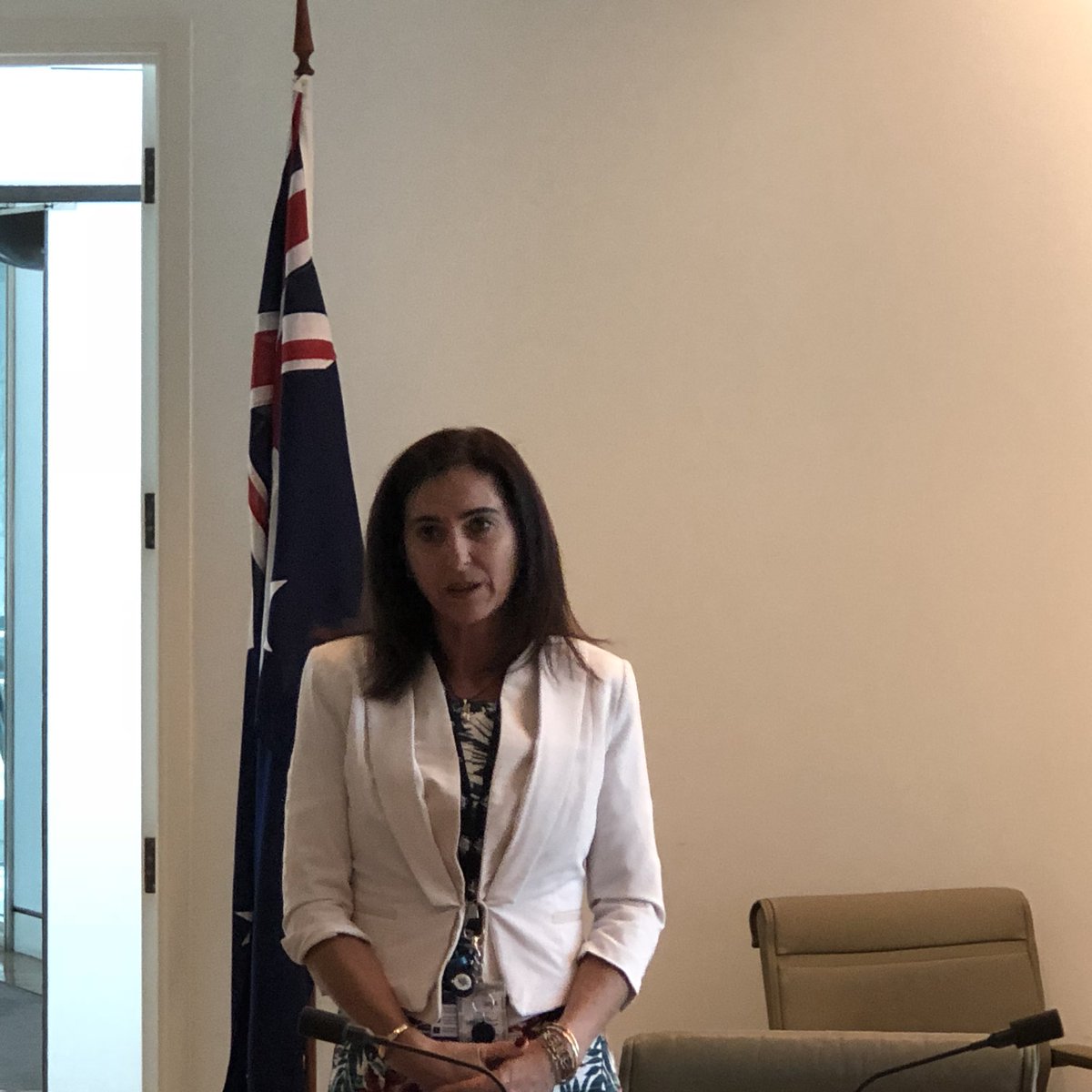 NRWNetwork's tweet photo. Tammy Corby from Minister Price’s Office takes the RRR Muster Women through the protocols of making appointments with Ministers. #NRWCeLeaders Sharing &amp; Learning in Leadership. https://t.co/tsmTo3I6im