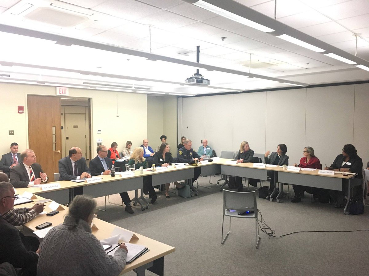JamieEldridgeMA's tweet photo. Terrific inaugural #RestorativeJustice Advisory Committee meeting today in #Boston, proud to serve on this #CJReform committee with so many distinguished members, including @seangarballeyMA! Let's bring #RestorativeJustice to every community and institution in #Massachusetts! https://t.co/eTFrdYbXhg